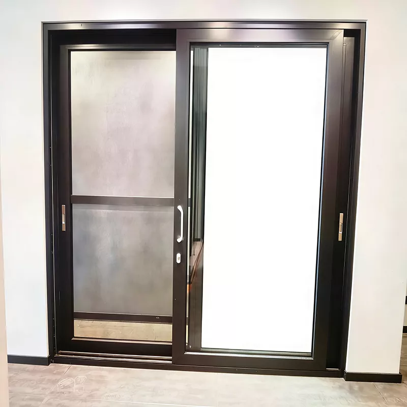Aluminum Alloy Strip-Belted Swing Door