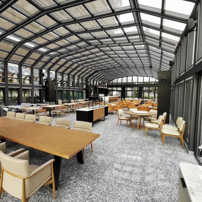 Automatic Retractable Sunroom
